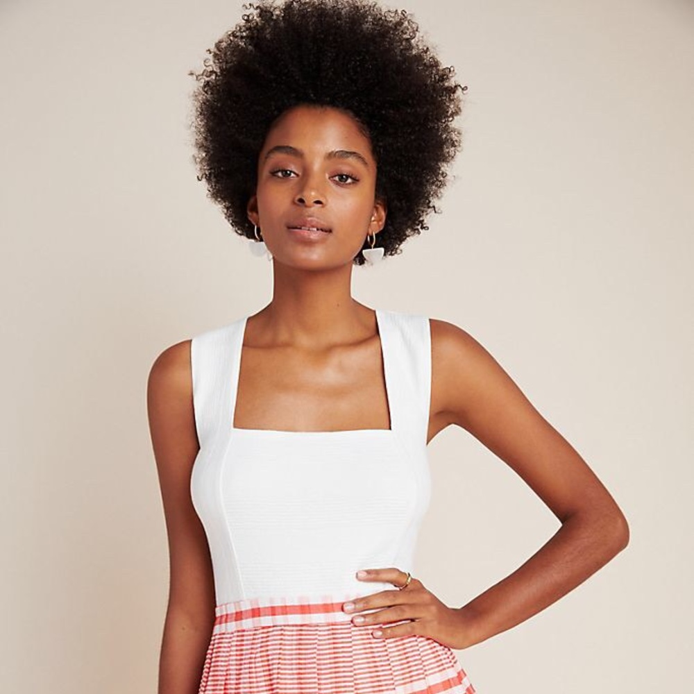 Anthropologie Stephie Cross back top NWOT